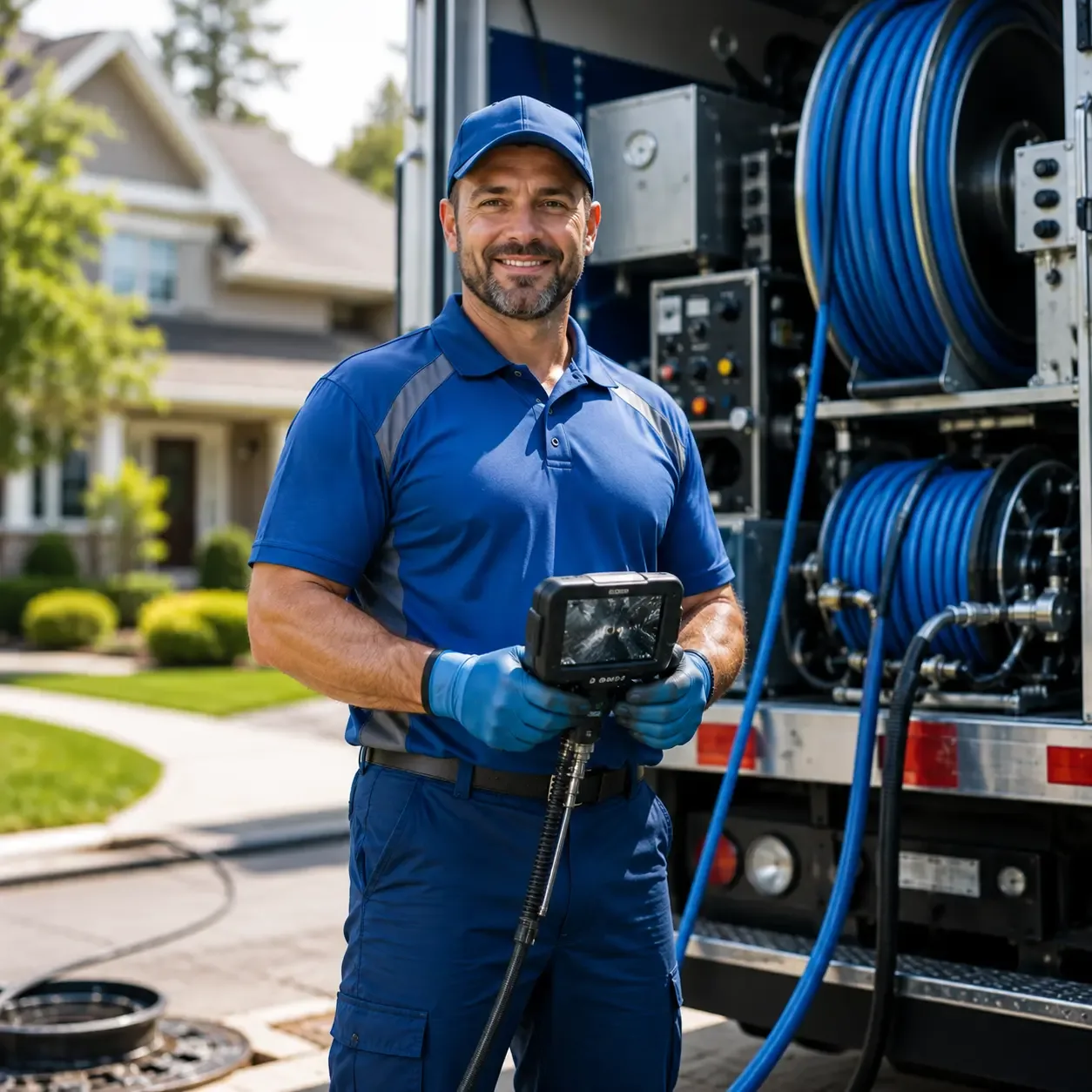 Local outdoor drain cleaning specialists in Broadway, OH